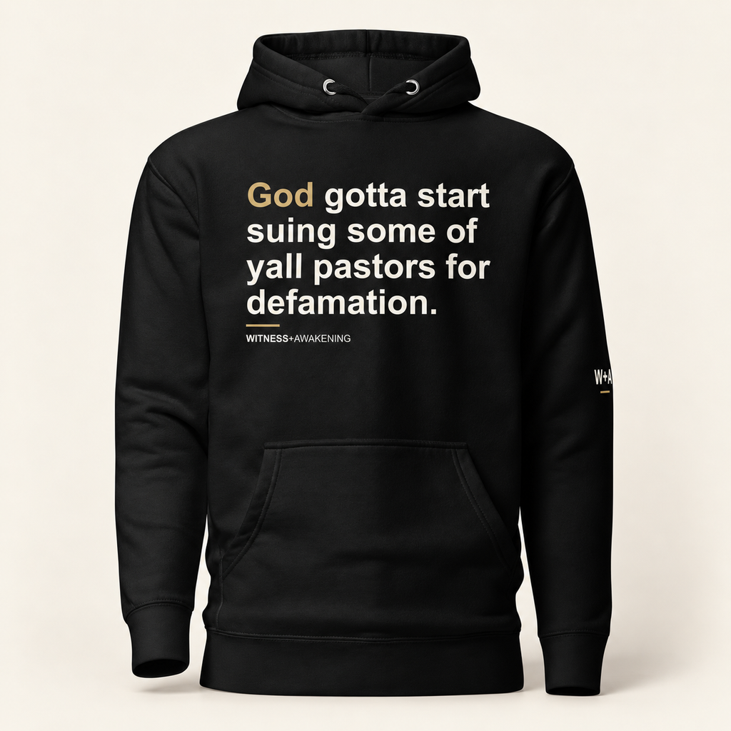 W+A Signature Hoodie — Black
