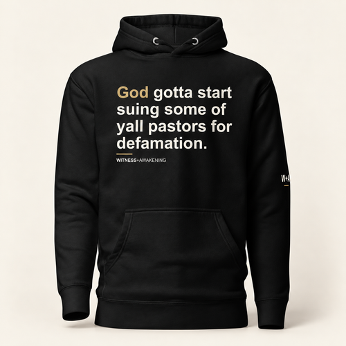 W+A Signature Hoodie — Black