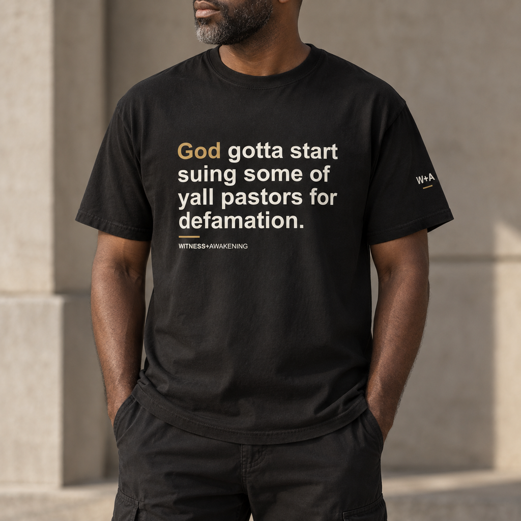 W+A Signature Tee — Black