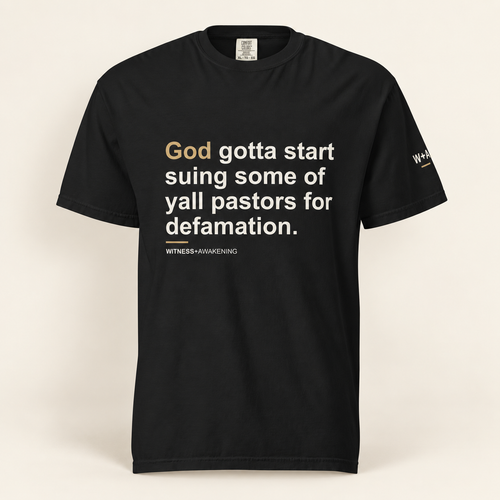 W+A Signature Tee — Black